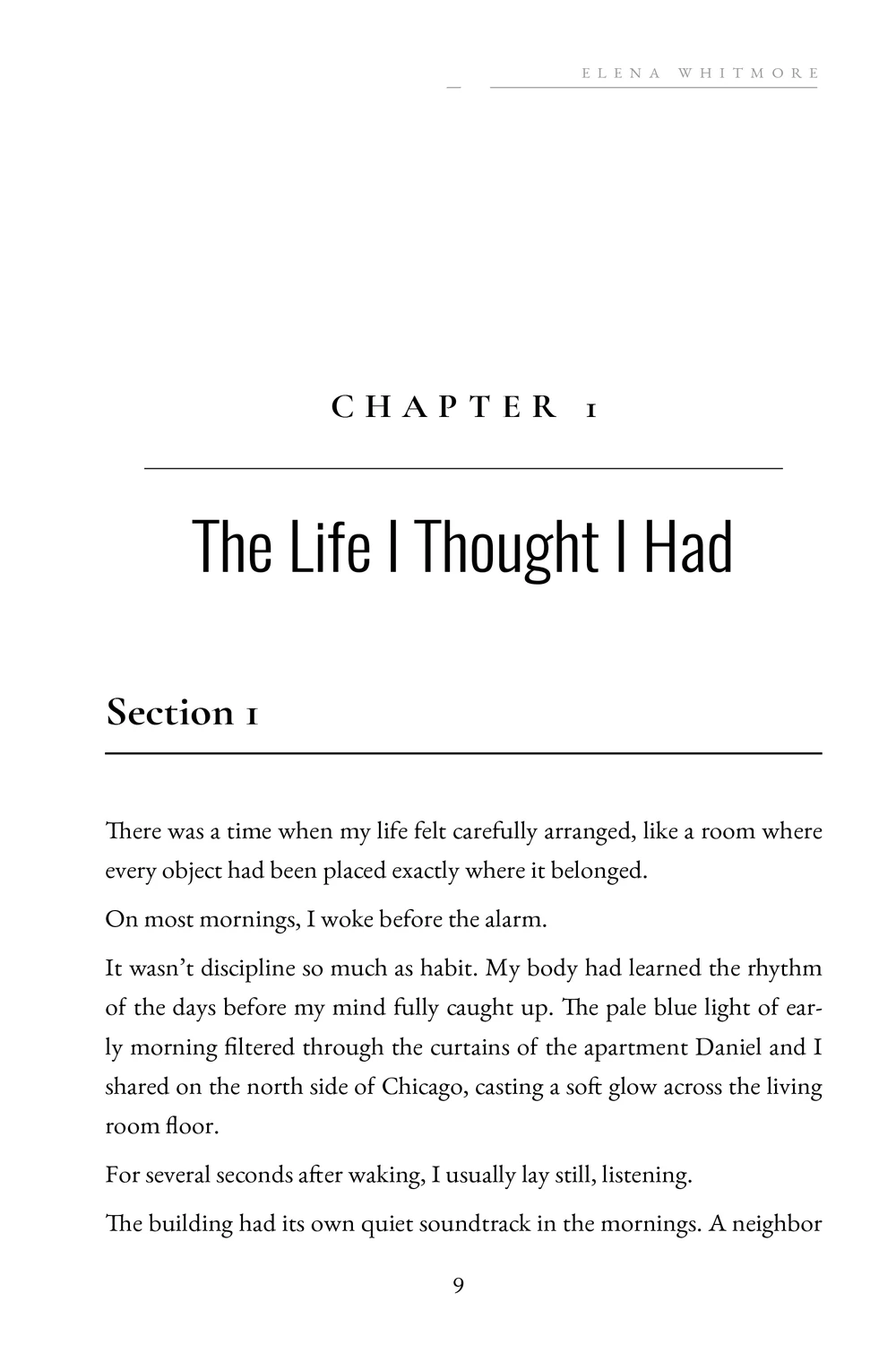 The Courage It Took interior page